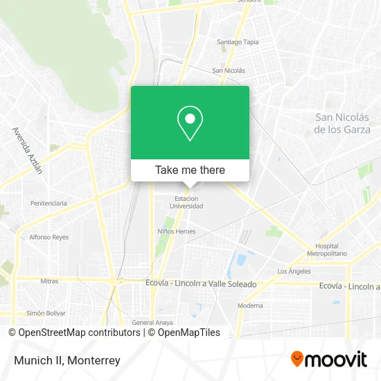 Munich II map