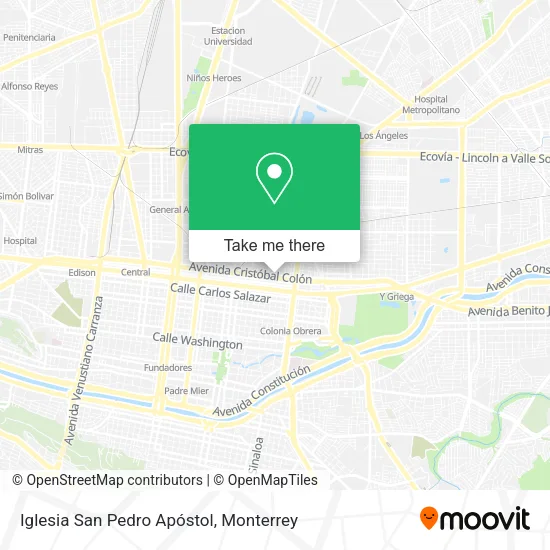 Mapa de Iglesia San Pedro Apóstol