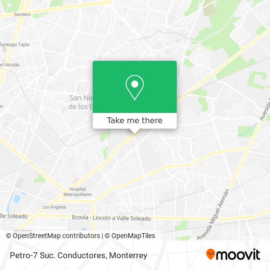Petro-7 Suc. Conductores map