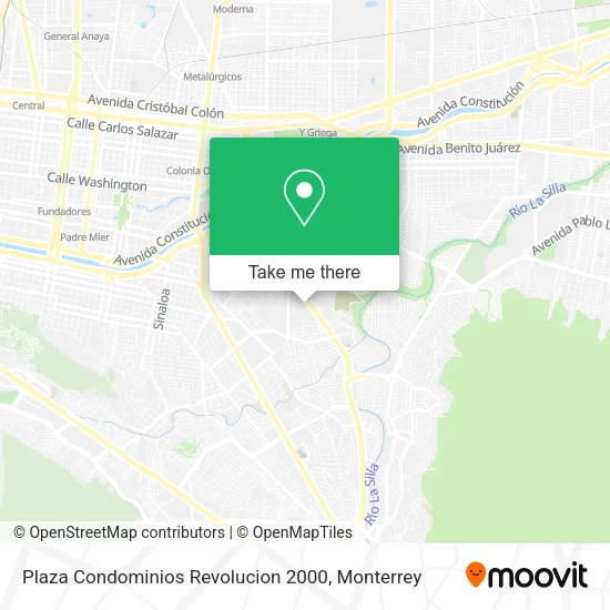 Mapa de Plaza Condominios Revolucion 2000