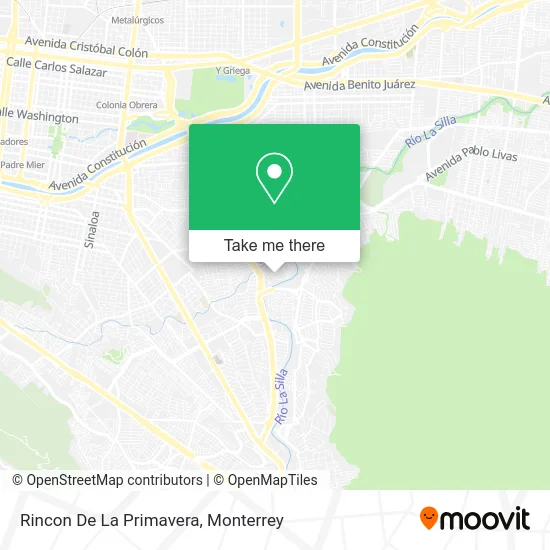 Rincon De La Primavera map