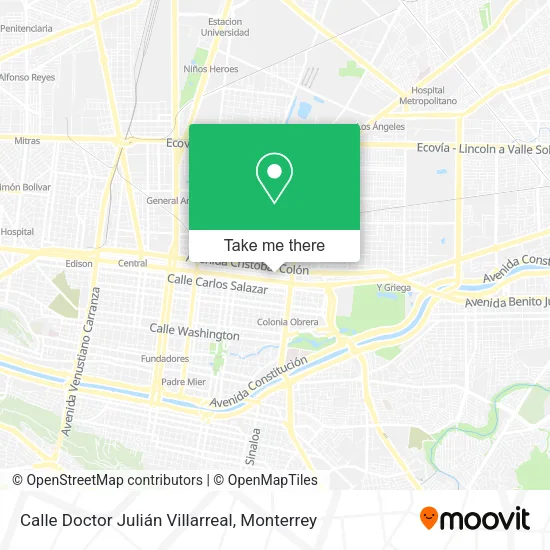 Mapa de Calle Doctor Julián Villarreal