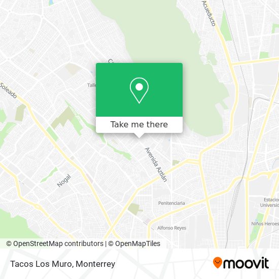 Mapa de Tacos Los Muro