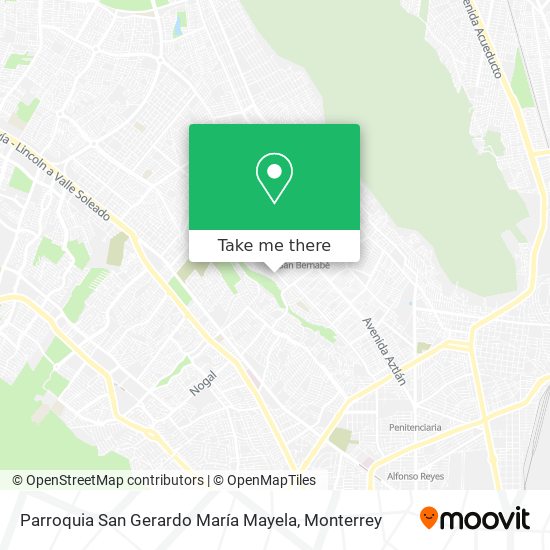 Parroquia San Gerardo María Mayela map