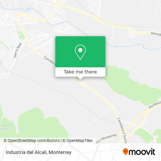 Mapa de Industria del Alcali