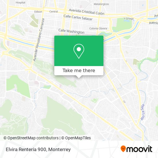 Elvira Rentería 900 map