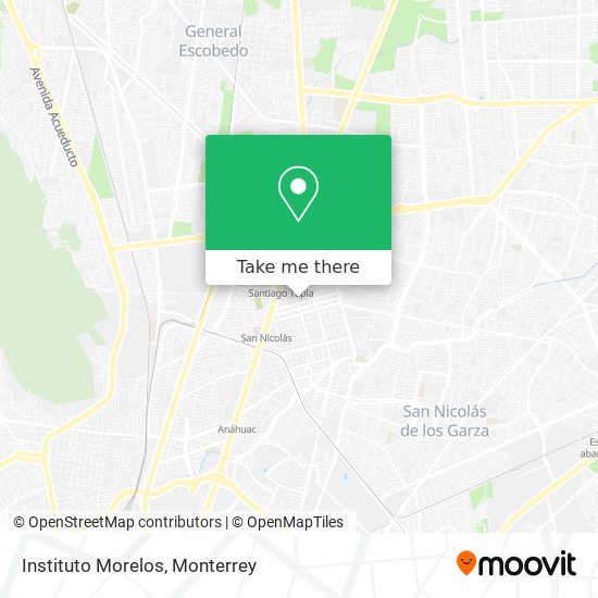 Instituto Morelos map