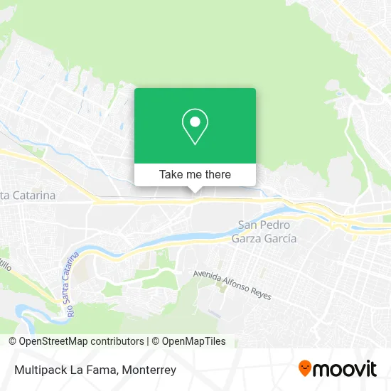 Multipack La Fama map