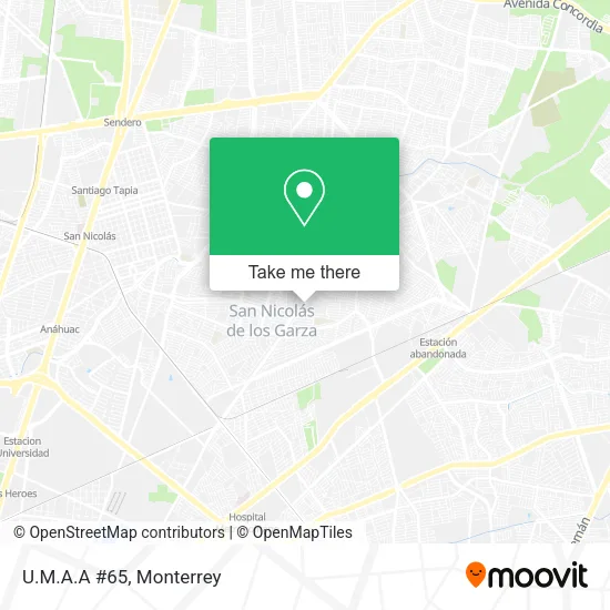 U.M.A.A #65 map