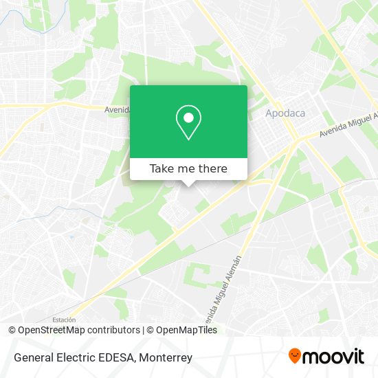 General Electric EDESA map