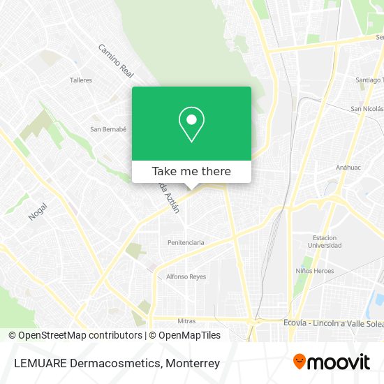 LEMUARE Dermacosmetics map