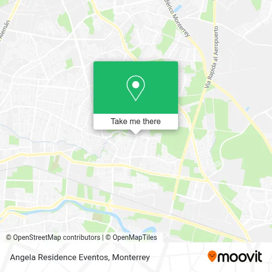 Angela Residence Eventos map