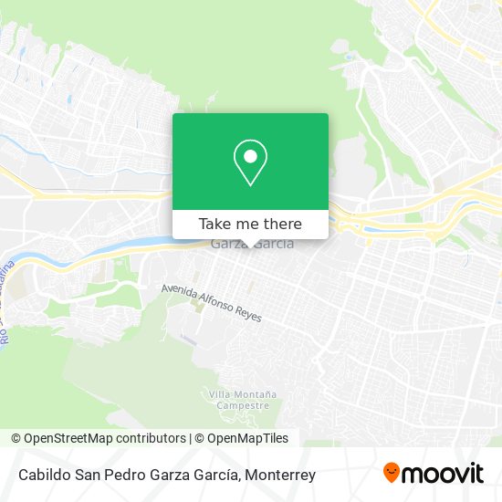 Mapa de Cabildo San Pedro Garza García