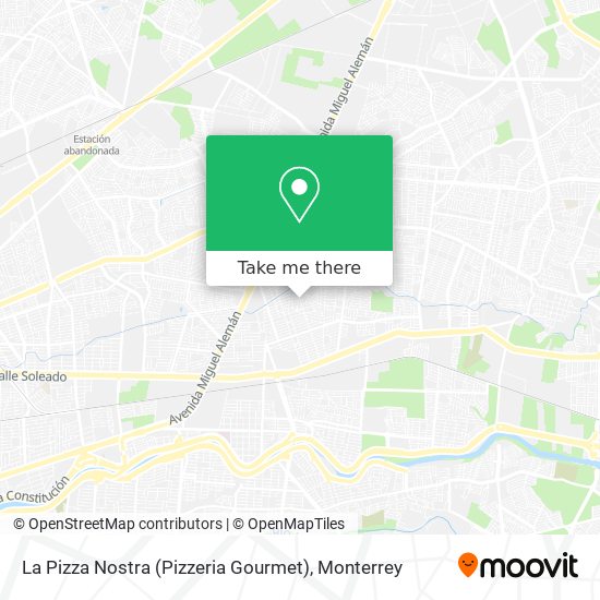 La Pizza Nostra (Pizzeria Gourmet) map