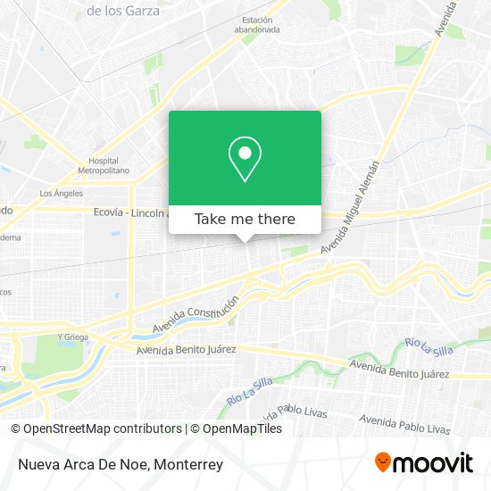 Mapa de Nueva Arca De Noe