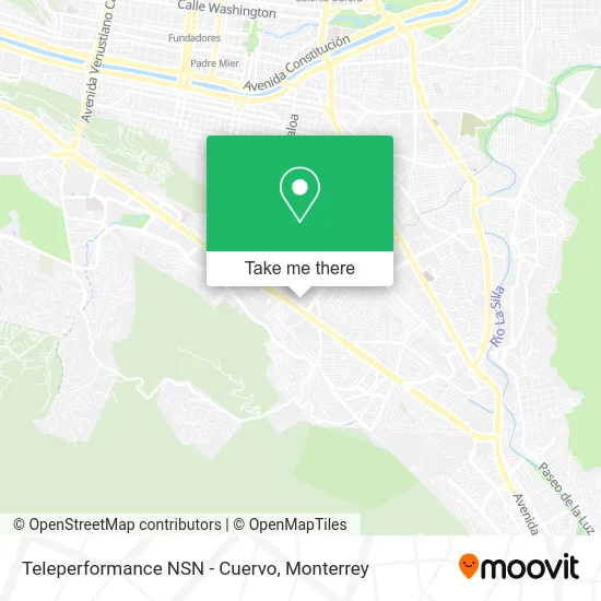 Teleperformance NSN - Cuervo map