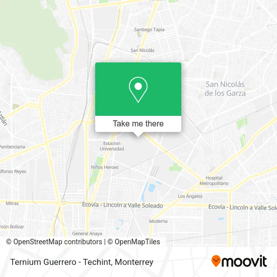 Mapa de Ternium Guerrero - Techint