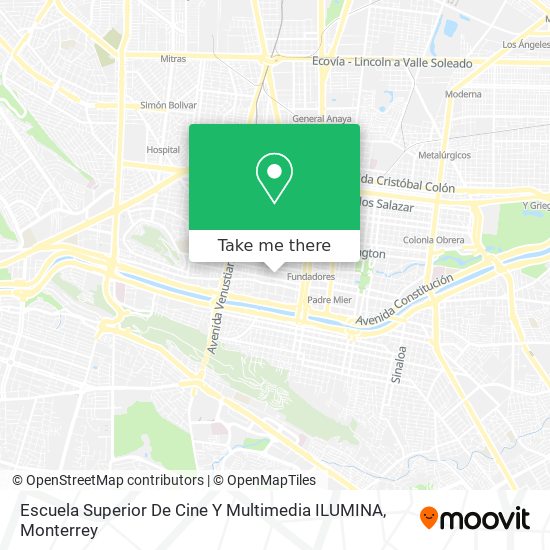 Escuela Superior De Cine Y Multimedia ILUMINA map