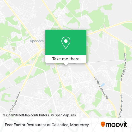 Mapa de Fear Factor Restaurant at Celestica