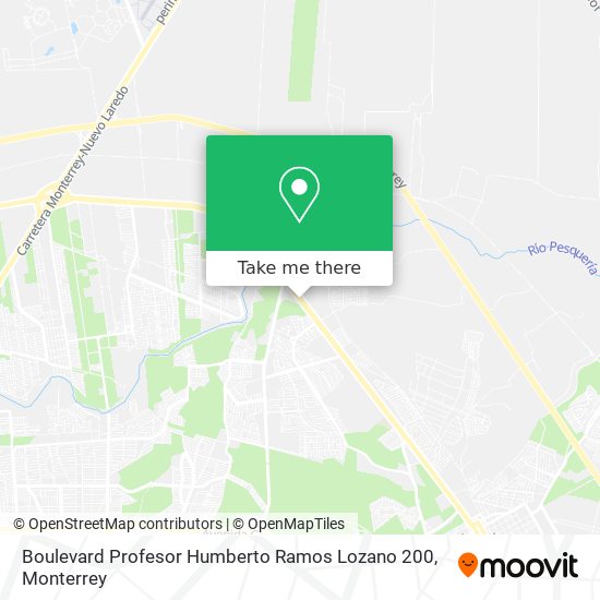 Boulevard Profesor Humberto Ramos Lozano 200 map