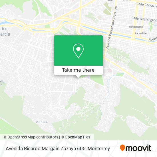 Avenida Ricardo Margain Zozaya 605 map