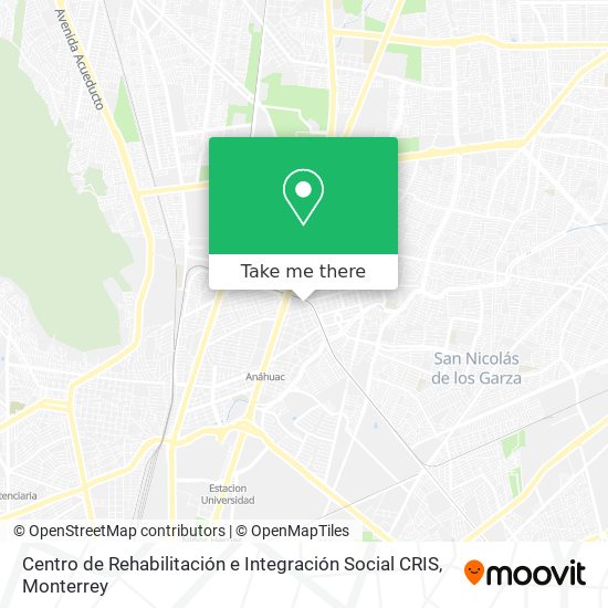 Centro de Rehabilitación e Integración Social CRIS map