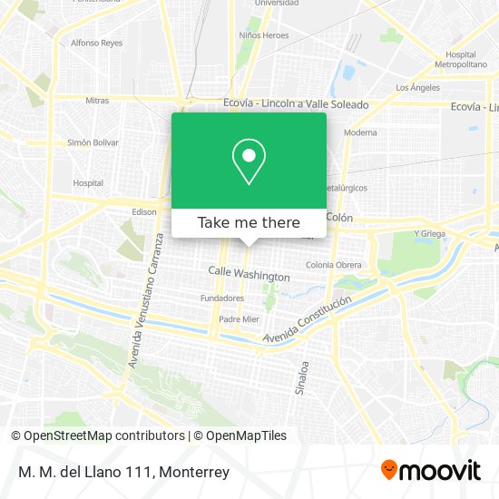 Mapa de M. M. del Llano 111