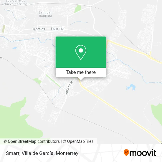 Smart, Villa de García map