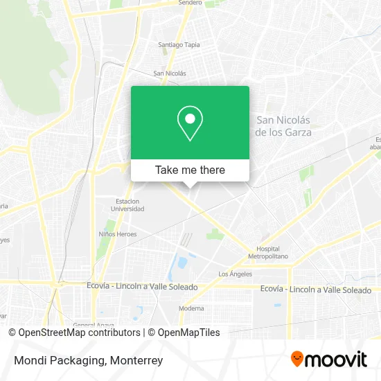Mondi Packaging map