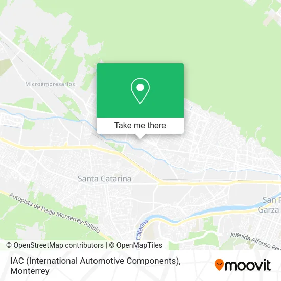 Mapa de IAC (International Automotive Components)