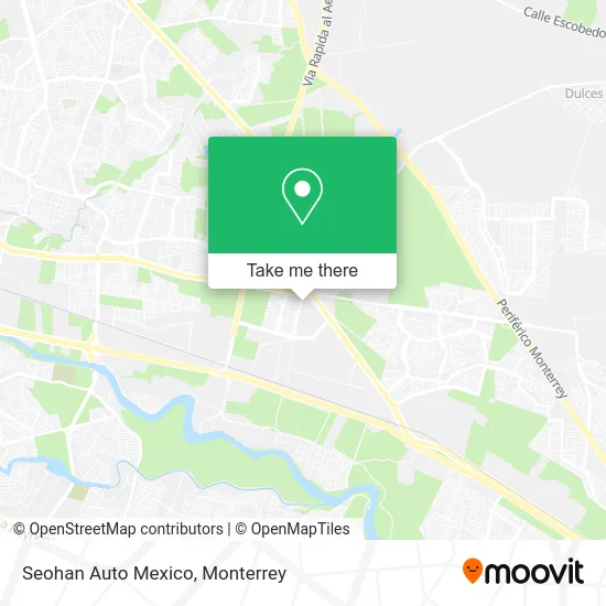 Seohan Auto Mexico map