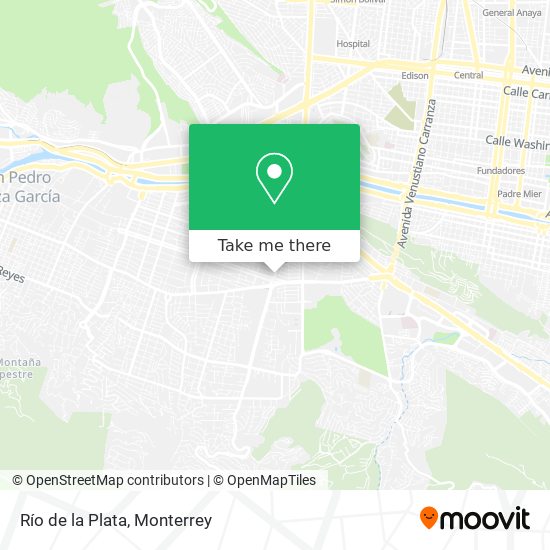 Mapa de Río de la Plata