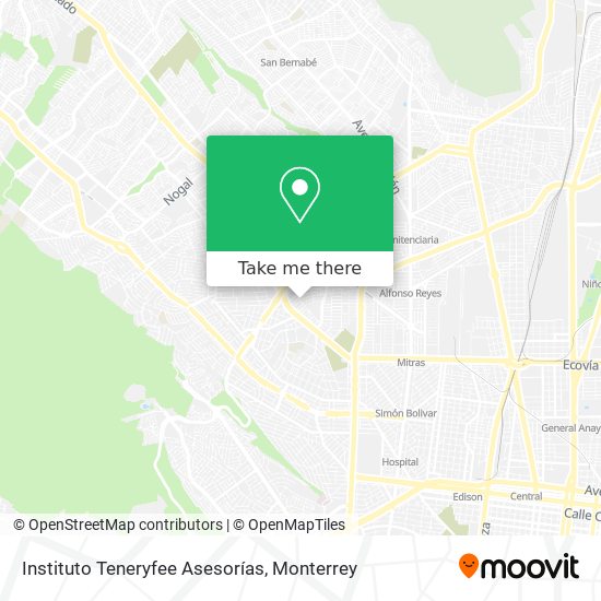 Instituto Teneryfee Asesorías map