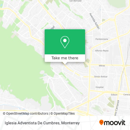 Iglesia Adventista De Cumbres map