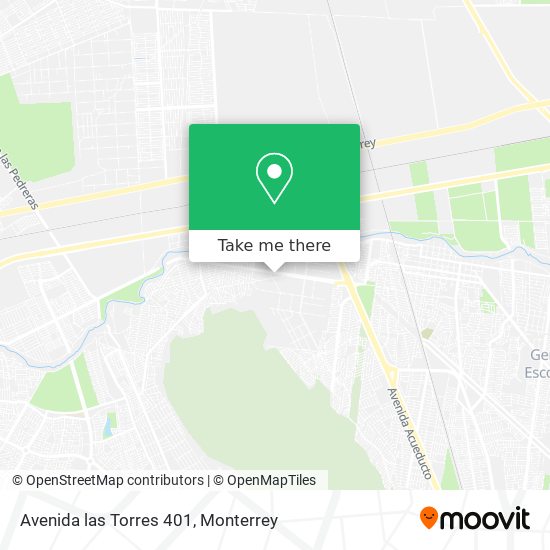 Avenida las Torres 401 map