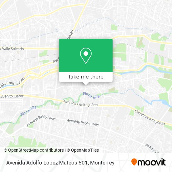 Avenida Adolfo López Mateos 501 map