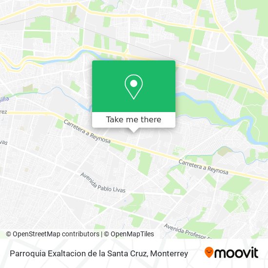 Parroquia Exaltacion de la Santa Cruz map