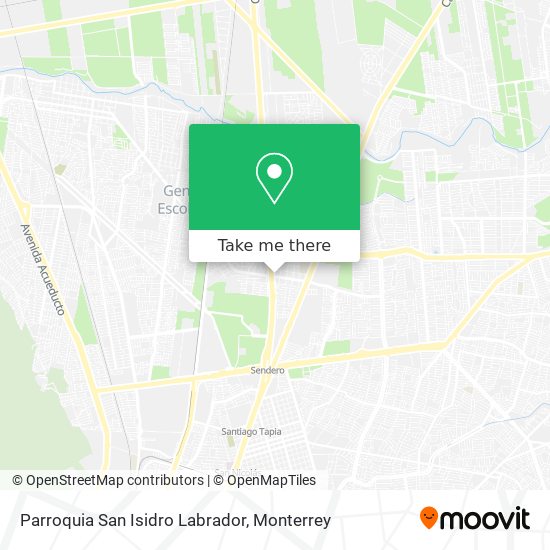 Parroquia San Isidro Labrador map