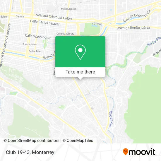 Club 19-43 map