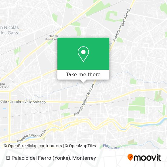 Mapa de El Palacio del Fierro (Yonke)