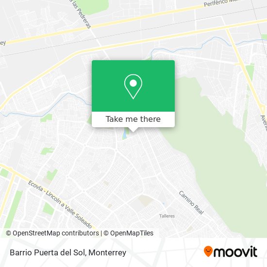Mapa de Barrio Puerta del Sol