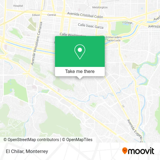 El Chilar map