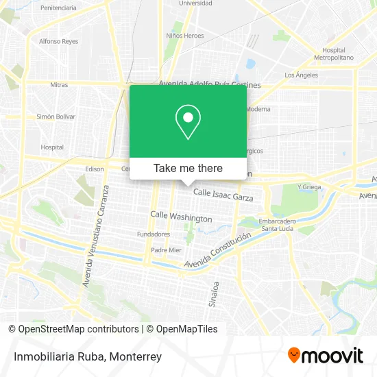 Inmobiliaria Ruba map