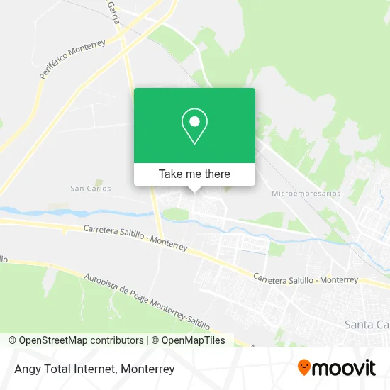 Angy Total Internet map