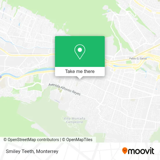Smiley Teeth map