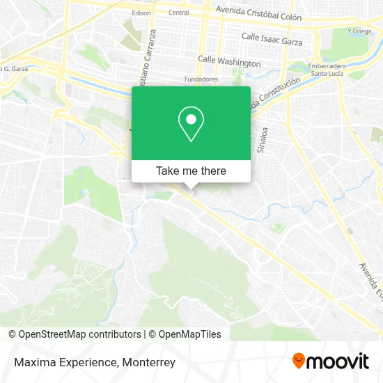 Maxima Experience map