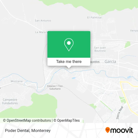 Poder Dental map