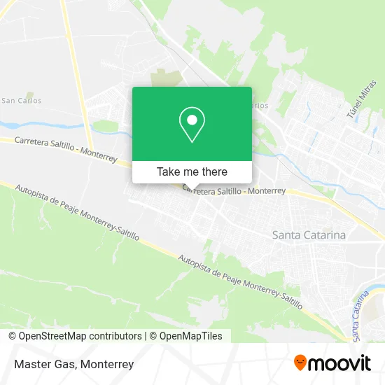 Master Gas map