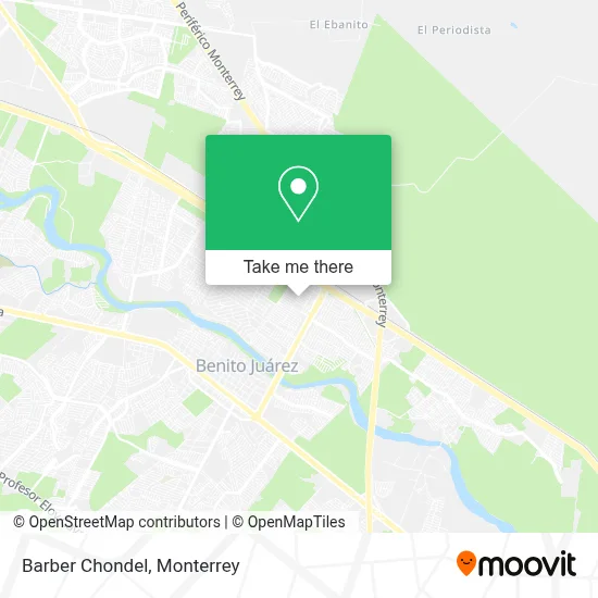 Barber Chondel map
