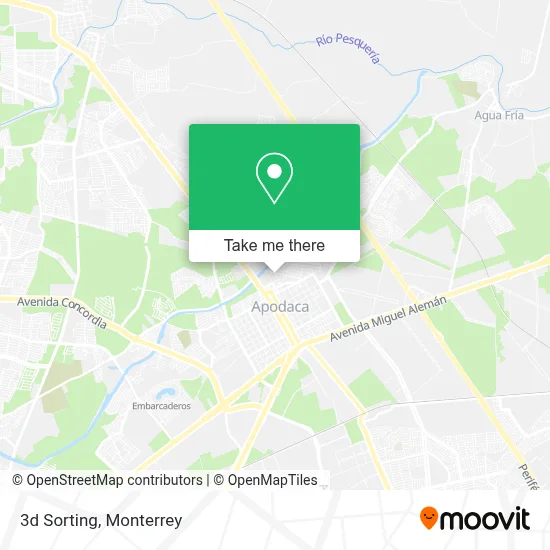 3d Sorting map